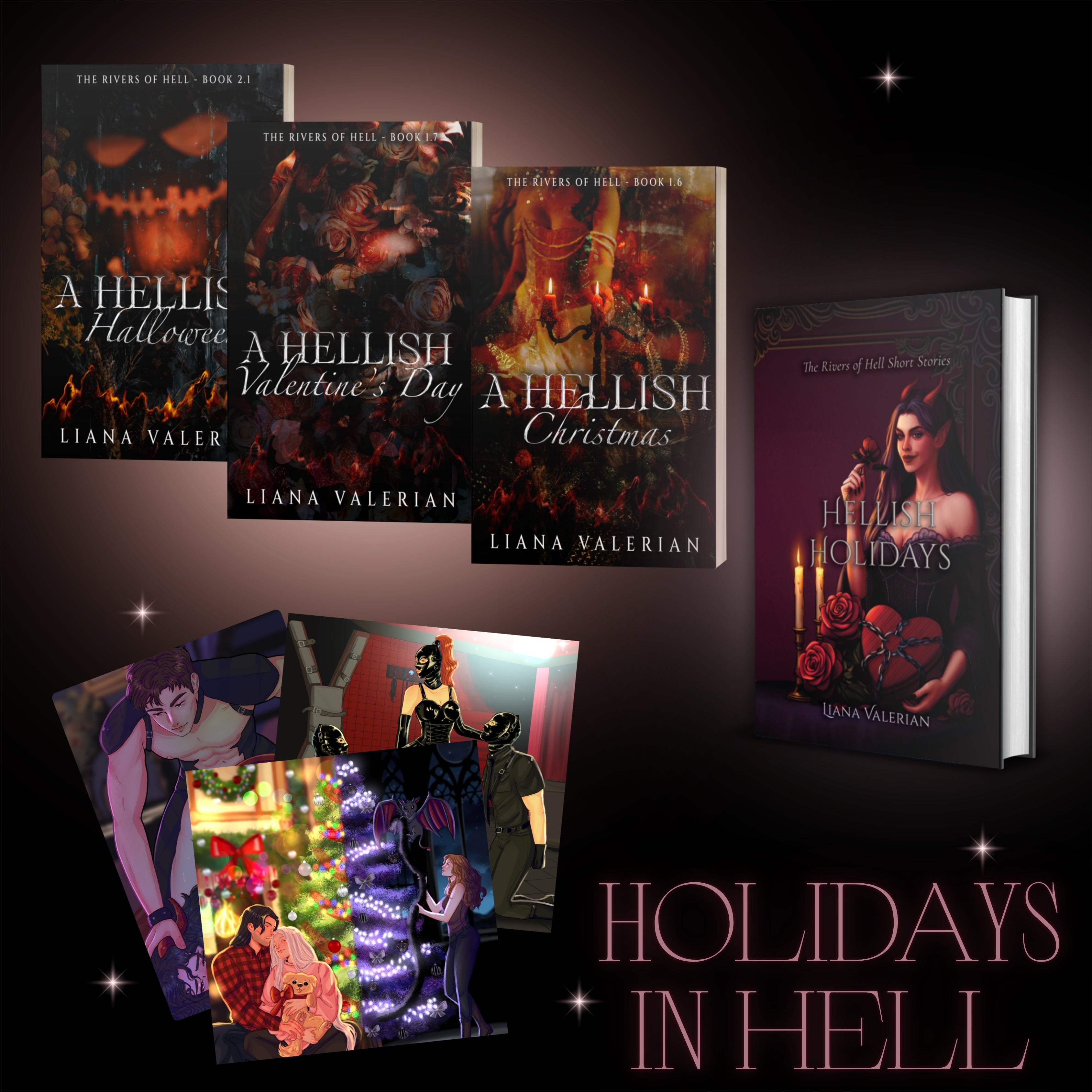 Hellish Holidays: Signed Paperback or Hardback